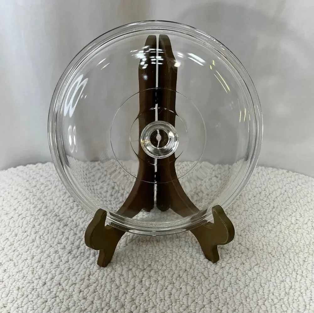 Vintage PYREX Clear Glass 474-C 27 Replacement Lid Only
